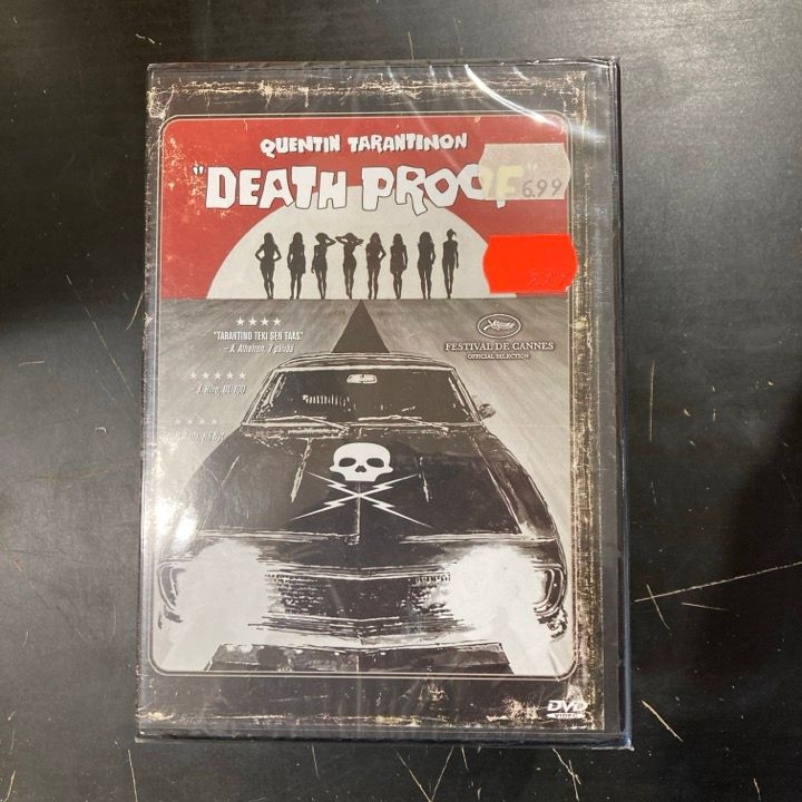 Death Proof DVD (avaamaton) -toiminta-